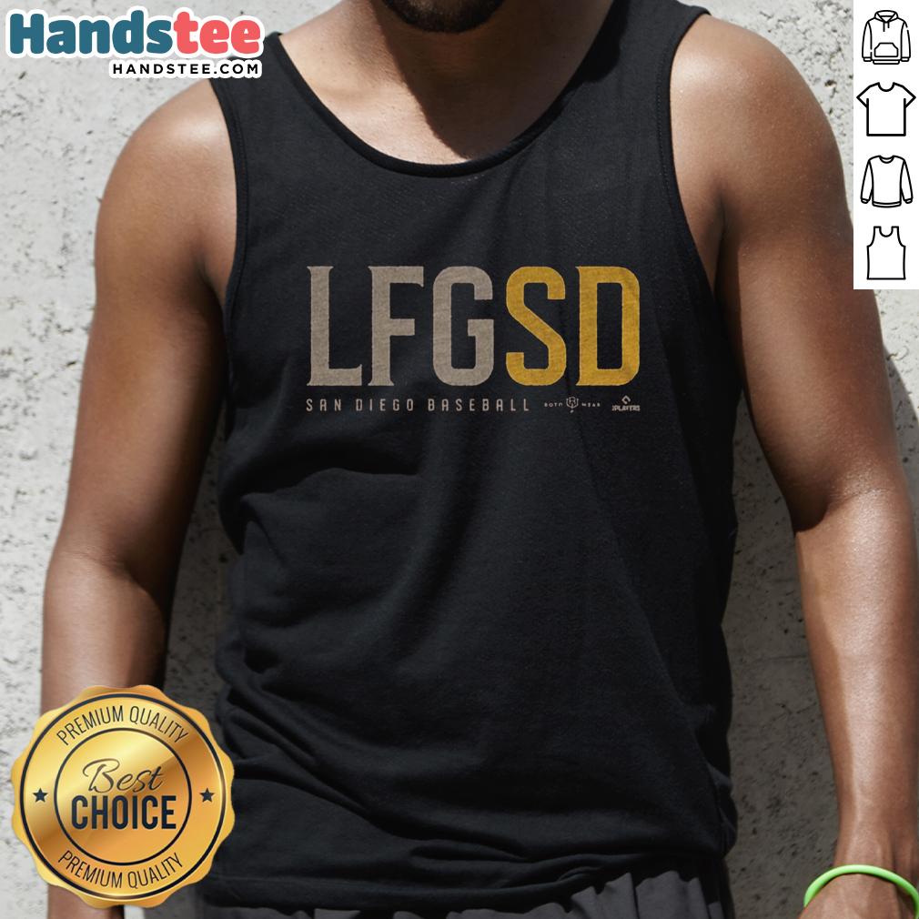 nice-lfgsd-san-diego-baseball-tank-top Nice LFGSD San Diego baseball tank top featuring a trendy design, perfect for fans and casual wear in sunny San Diego.