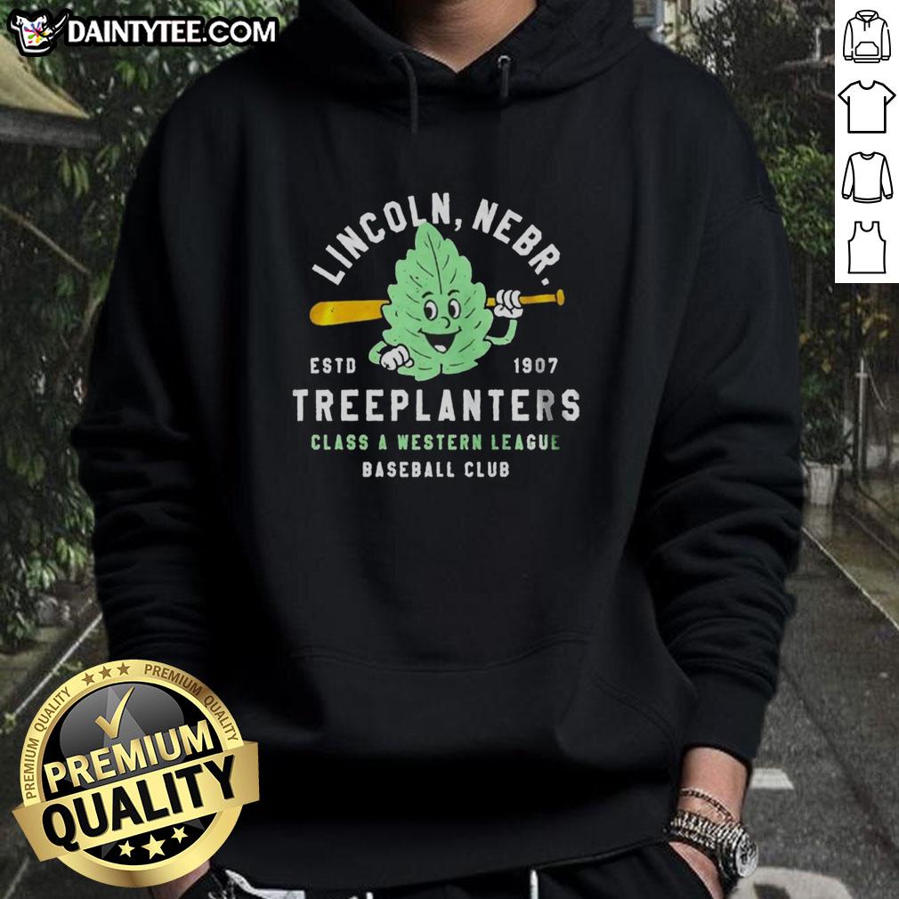 nice-lincoln-treeplanters-nebraska-baseball-teams-defunct-est-1907-vintage-hoodie Vintage hoodie featuring Nice Lincoln Treeplanters, a defunct Nebraska baseball team established in 1907.