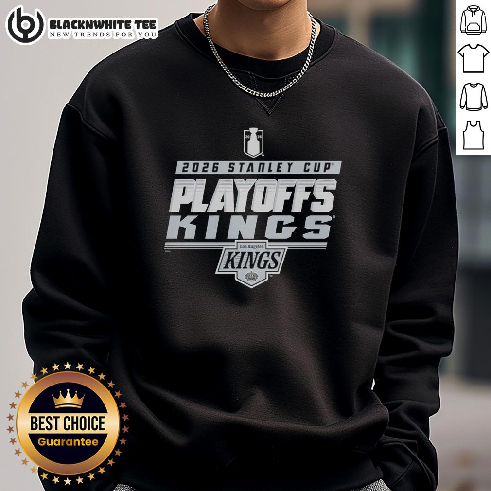 Nice Los Angeles Kings Stanley Cup Playoffs 2026 Sweatshirt Alt Text: Stylish Nice Los Angeles Kings Stanley Cup Playoffs 2026 sweatshirt featuring team logo and vibrant colors.