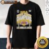 Alt Text: Los Angeles Lakers 2026 NBA Pacific Division Champions T-Shirt featuring vibrant team colors and logo design.