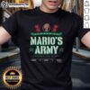 Miami Hurricanes 'Restore The Glory' T-Shirt for Mario's Army members, featuring vibrant colors and team logo design.