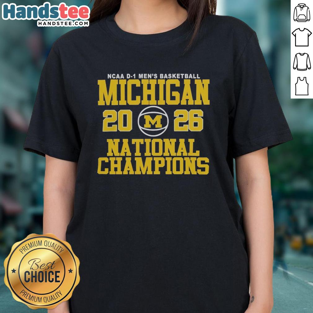 nice-michigan-mens-basketball-2025-2026-national-champions-ladies-tee Nice Michigan Men's Basketball 2025-2026 National Champions Ladies Tee featuring vibrant team colors and logo.