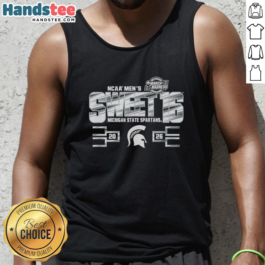 nice-michigan-state-spartans-ncaa-mens-sweet-16-2026-mens-march-madness-tank-top Men's March Madness tank top featuring Nice Michigan State Spartans design for NCAA Sweet 16 2026.