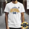 Nice Michigan Wolverines 2026 NCAA Division I Men's Basketball National Champions T-Shirt in blue and maize colors.