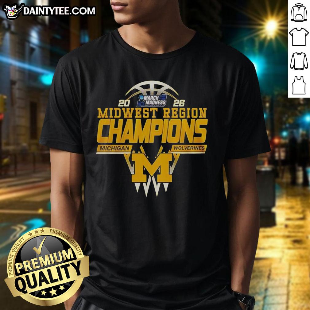 nice-michigan-wolverines-midwest-region-champions-2026-t-shirt-1 Nice Michigan Wolverines Midwest Region Champions 2026 T-shirt featuring bold team logo and vibrant colors.