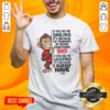 Alt Text: Funny Nice Monkey t-shirt with the phrase 'If You See Me Smiling It's Because I'm Thinking Of Doing Something Bad'
