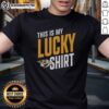 Nice Nashville Predators This Is My Lucky T-Shirt featuring team colors and logo, perfect for game day fan apparel.