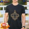Nice New Orleans Saints Rivet Logo T-Shirt featuring a stylish design and vibrant team colors, perfect for fans.