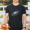 Nice Philadelphia Eagles Rivet Logo T-Shirt featuring a bold team logo, perfect for fans and game day attire.