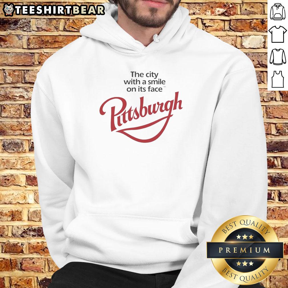 nice-pittsburgh-the-city-with-a-smile-on-its-face-hoodie Cozy hoodie featuring 'Nice Pittsburgh - The City With A Smile On Its Face' design, perfect for showcasing Pittsburgh pride.