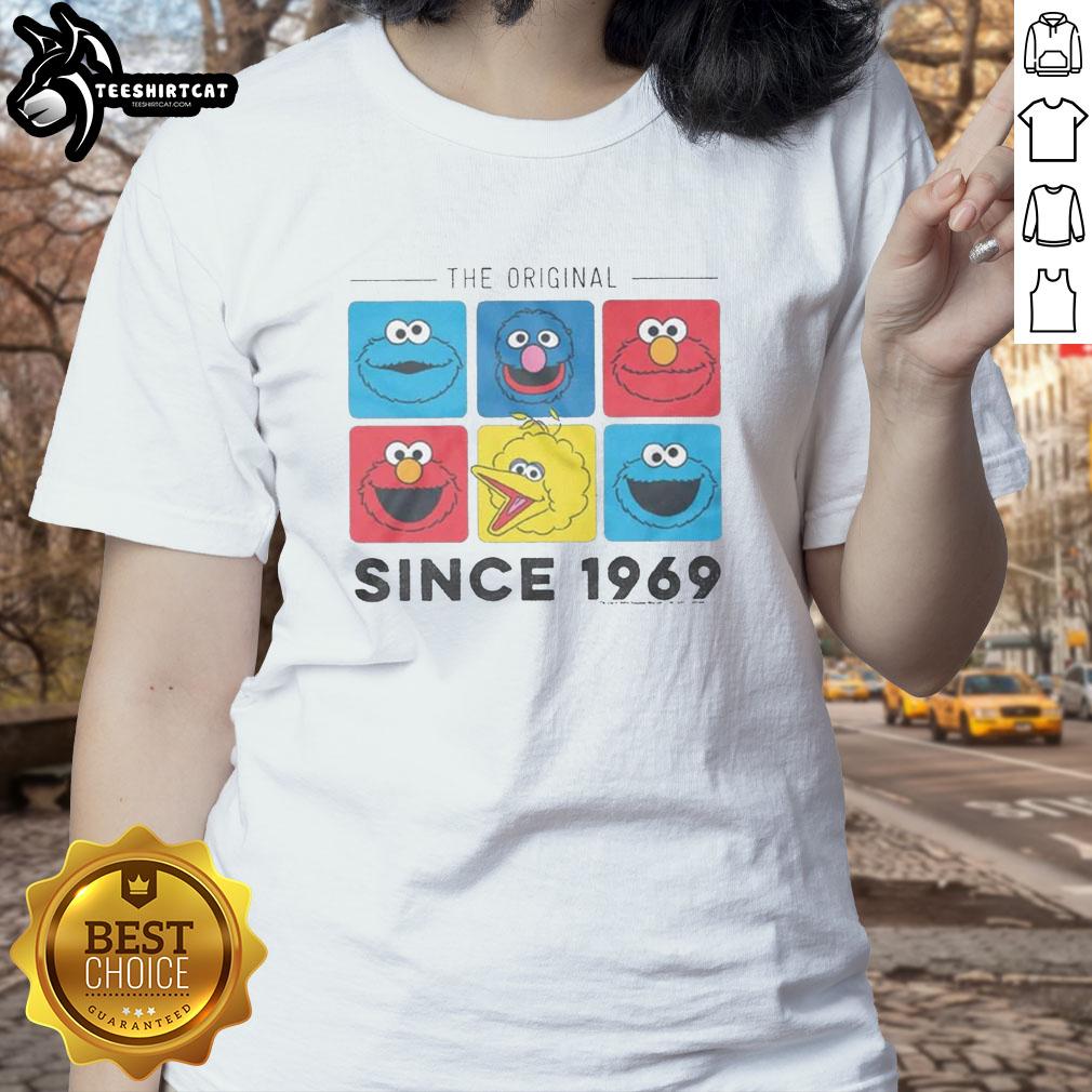 nice-sesame-street-the-original-characters-since-1969-ladies-tee Nice Sesame Street The Original Characters Since 1969 Ladies Tee featuring beloved characters in vibrant colors.