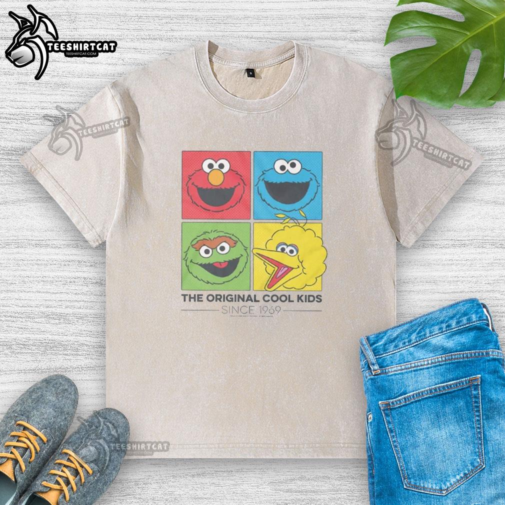 nice-sesame-street-the-original-cool-kids-since-1969-washed-t-shirt Nice Sesame Street original cool kids since 1969 washed t-shirt featuring vibrant designs and classic characters.