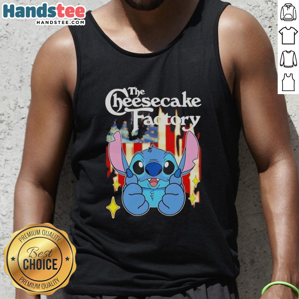 nice-stitch-like-the-cheesecake-factory-usa-flag-tank-top USA flag tank top with nice stitch details inspired by The Cheesecake Factory design.