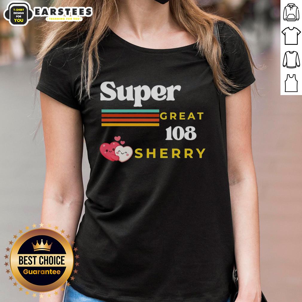 nice-super-great-108-sherry-retro-ladies-tee Nice Super Great 108 Sherry Retro Ladies Tee featuring a vibrant design, perfect for casual and stylish outfits.