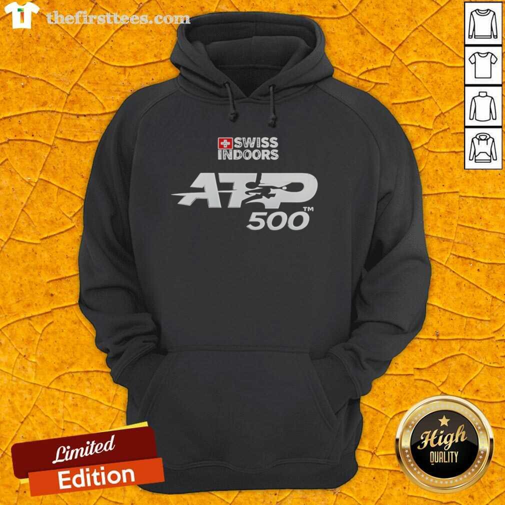nice-swiss-indoors-basel-atp-500-hoodie Nice Swiss Indoors Basel ATP 500 hoodie displayed on a hanger, showcasing stylish design and vibrant colors.