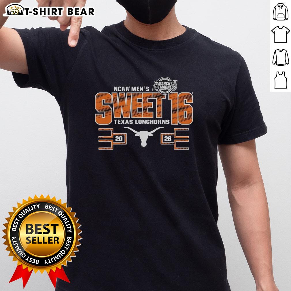 Nice Texas Longhorns Ncaa Men'S March Madness Sweet 16 2026 T Shirt Texas Longhorns NCAA Men's March Madness Sweet 16 2026 T-Shirt featuring vibrant team colors and logo design.