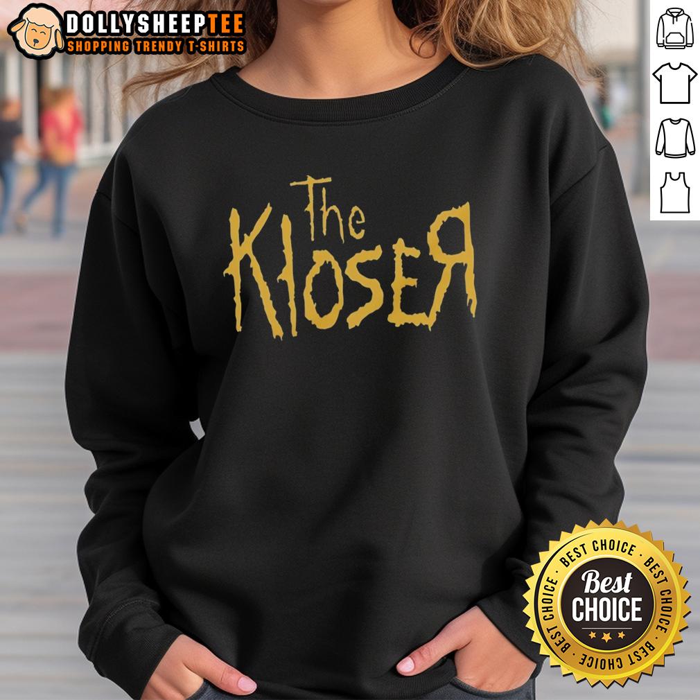 Nice The Kloser Sweatshirt Cozy Nice The Kloser sweatshirt in soft fabric, perfect for casual wear and stylish layering.