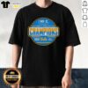 UCLA Bruins Big Ten Women's Gymnastics Tournament Champions T-Shirt featuring team colors and logo.