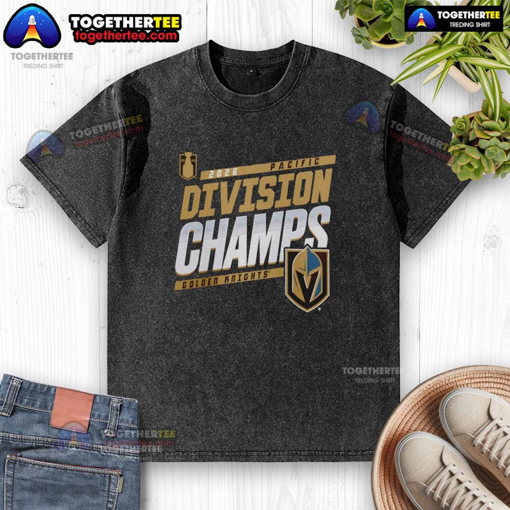 Nice Vegas Golden Knights Division Champions 2026 Washed T Shirt 2026 Vegas Golden Knights Division Champions washed t-shirt showcasing team pride and style for fans.