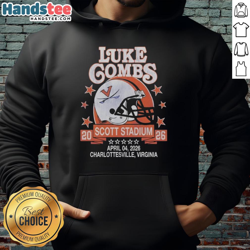 nice-virginia-cavaliers-helmet-luke-combs-scott-stadium-charlottesville-virginia-april-04-2026-hoodie Alt Text: Virginia Cavaliers helmet worn by Luke Combs at Scott Stadium, Charlottesville, April 4, 2026, featuring hoodie design.