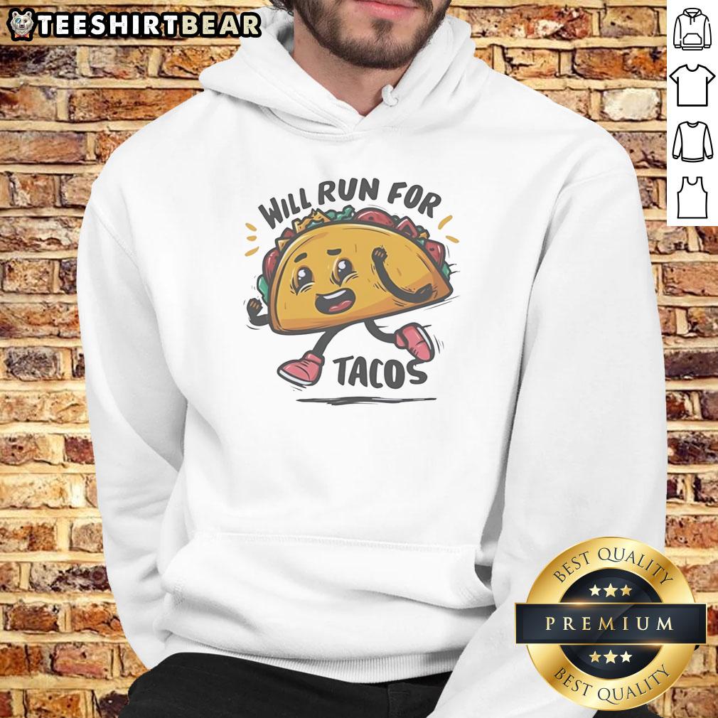 nice-will-run-for-tacos-hoodie Nice Will Run For Tacos Hoodie featuring a fun taco graphic, perfect for taco lovers and casual wear enthusiasts.