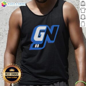Awesome Game Notes tank top featuring a stylish logo and initials, perfect for gaming enthusiasts.