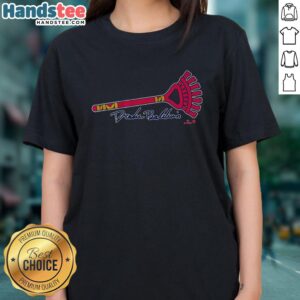 Pretty Drake Baldwin Rake logo on a stylish ladies tee, showcasing trendy design and vibrant colors for casual wear.
