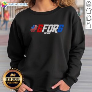 Good Haiden Deegan 6for6 Sweatshirt featuring a stylish design, perfect for fans of Haiden Deegan and motorsport enthusiasts.