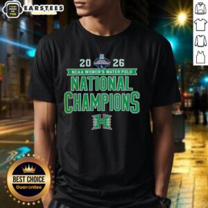Awesome 2026 NCAA Women's Water Polo National Champs Hawaii Rainbow Wahine Victory T-Shirt in vibrant colors.
