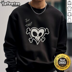 Alt Text: Premium WWE Shotzi Blackheart signature sweatshirt featuring bold graphics and a comfortable fit for fans.