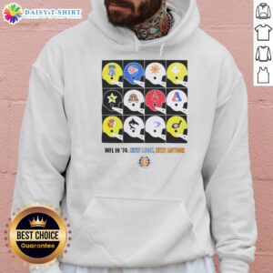 Good WFL in 1974 New Look New Action Poster Hoodie featuring retro design and vibrant colors for ultimate fan style.