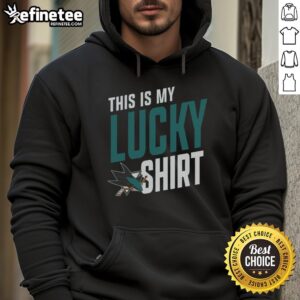 Premium San Jose Sharks hoodie featuring a stylish design, perfect for fans showing off their team spirit.