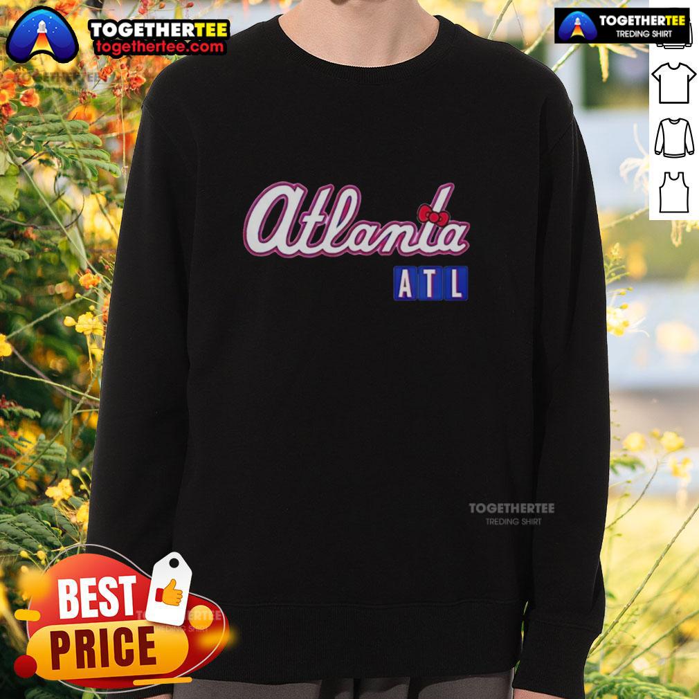 Official 2026 Atlanta Braves X Hello Kitty City Connect Sweatshirt