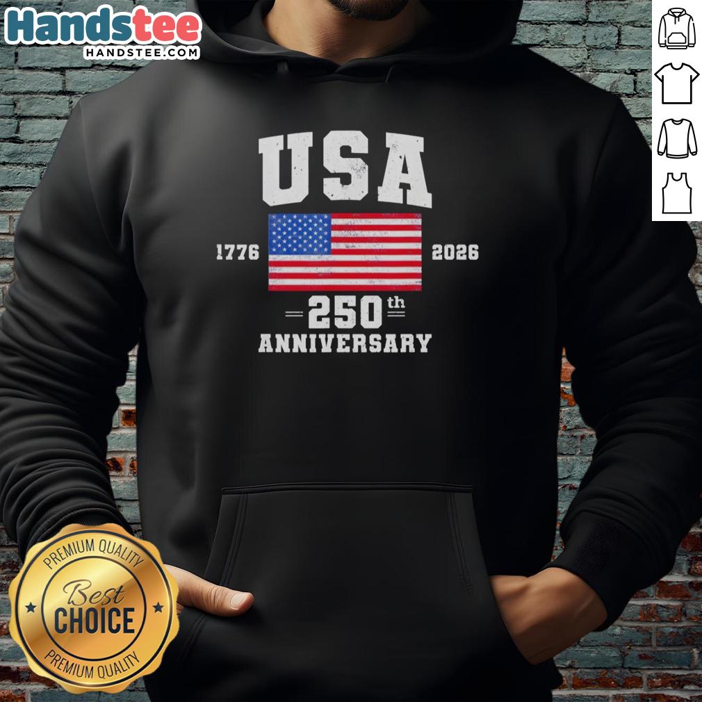 official-4th-of-july-america-us-flag-patriotic-250th-anniversary-usa-hoodie Alt Text: Patriotic 4th of July USA hoodie featuring the American flag for the 250th anniversary celebration.