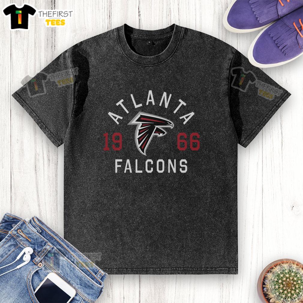 official-atlanta-falcons-heritage-print-washed-t-shirt Official Atlanta Falcons Heritage Print Washed T-Shirt featuring vintage design and team colors, perfect for fans.