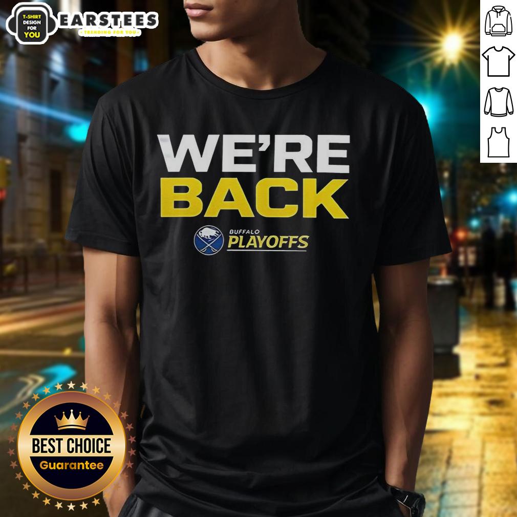 official-buffalo-sabres-we-are-back-2026-stanley-cup-playoffs-t-shirt-1 Alt Text: Official Buffalo Sabres We Are Back 2026 Stanley Cup Playoffs T-Shirt featuring team colors and logo design.