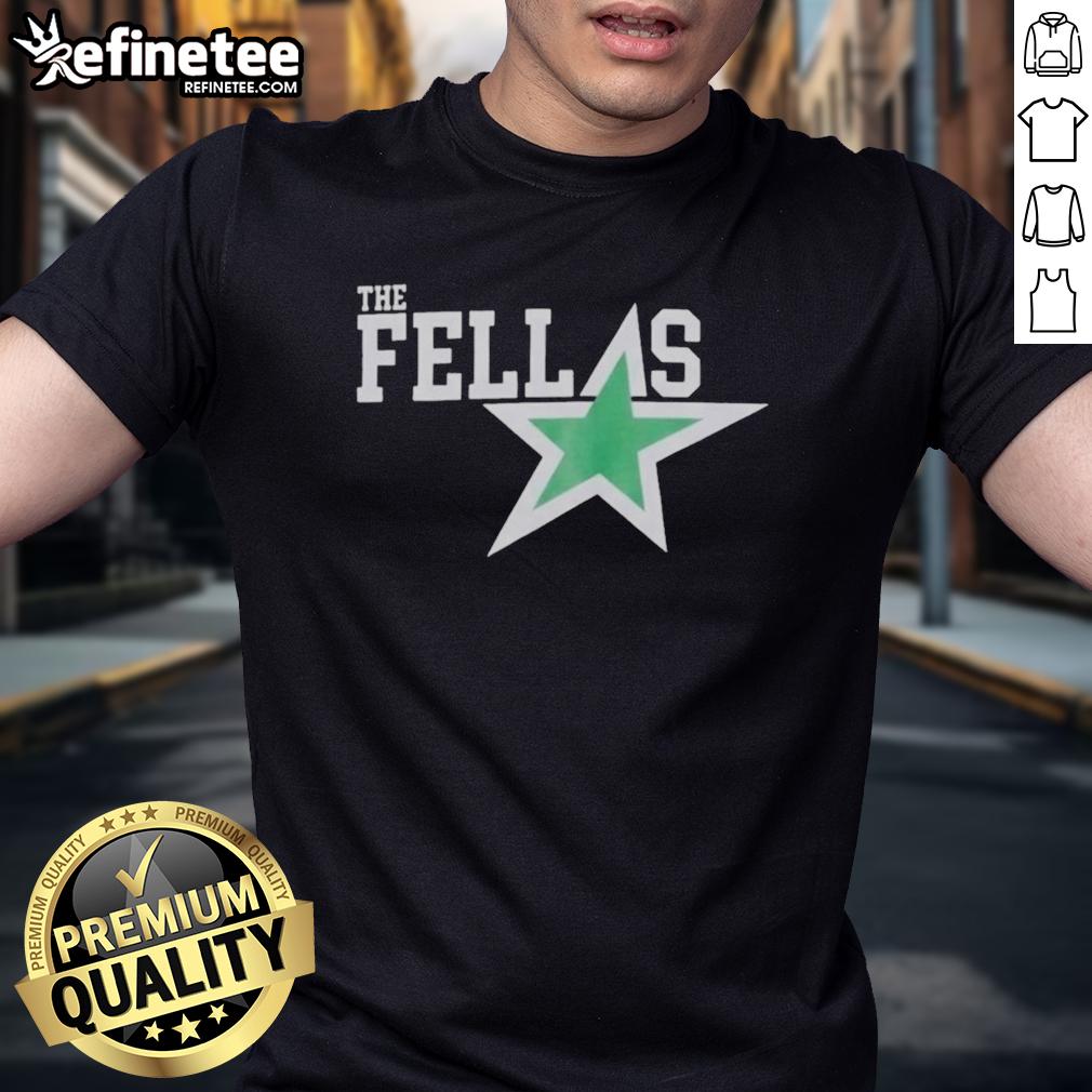 official-dallas-stars-the-fellas-t-shirt-1 Official Dallas Stars The Fellas T-Shirt featuring team colors and logo, perfect for fans and casual wear.