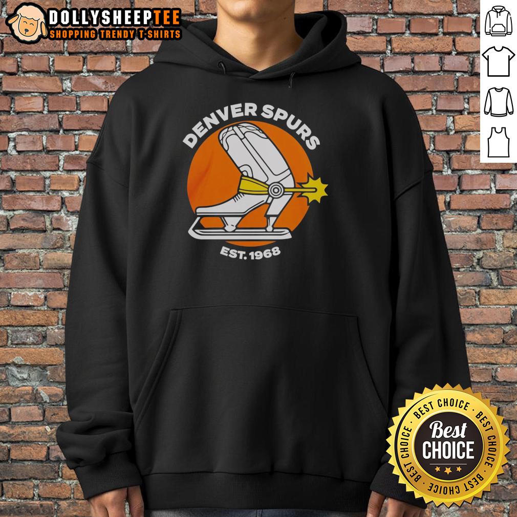 Official Denver Spurs Est 1968 Hoodie Official Denver Spurs Est 1968 Hoodie featuring team logo and stylish design for fans of the Denver Spurs.