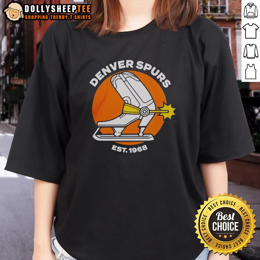Official Denver Spurs Est 1968 Ladies Tee Official Denver Spurs Est 1968 Ladies Tee featuring stylish design and comfortable fit for fans.
