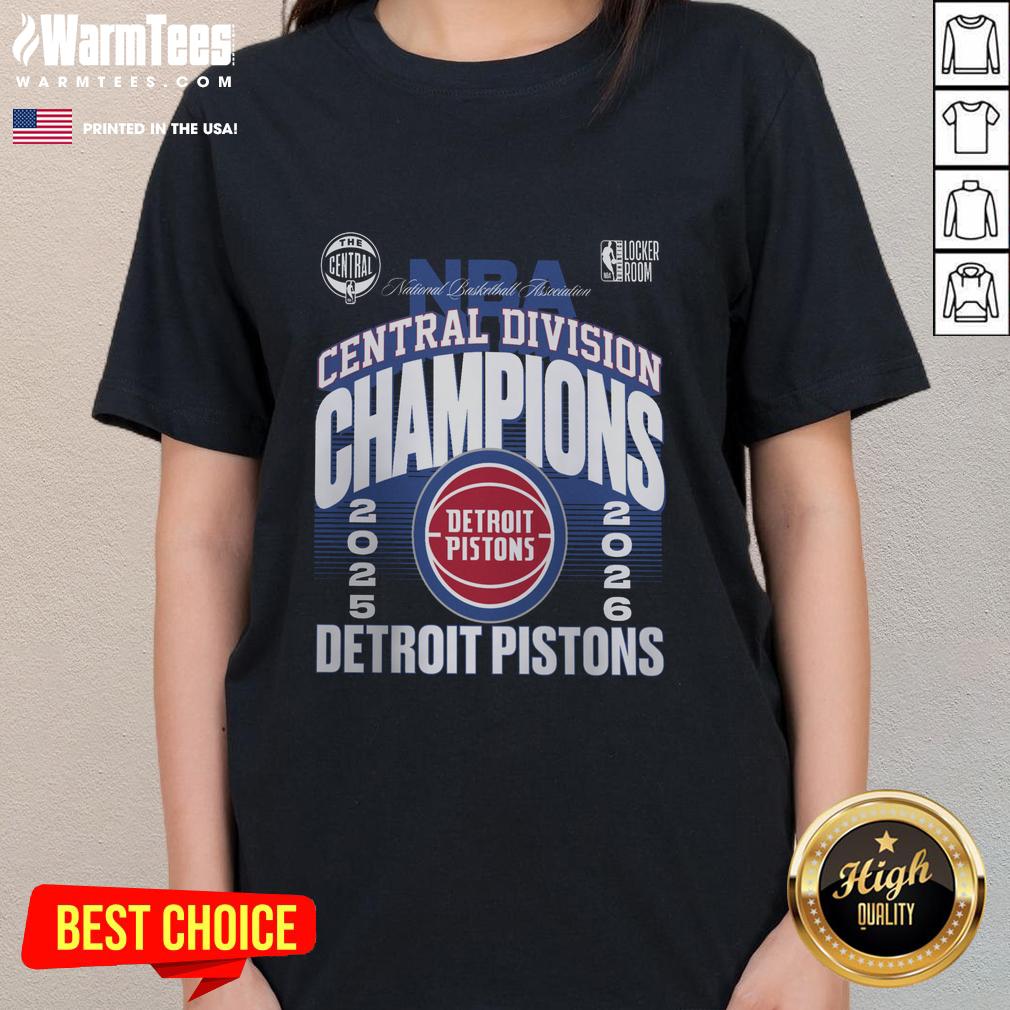 official-detroit-pistons-2026-central-division-champions-locker-room-ladies-tee Official Detroit Pistons 2026 Central Division Champions locker room ladies tee showcasing team pride and style.
