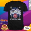 Alt Text: Official Detroit Pistons 2026 Central Division Champions Locker Room T-Shirt featuring team logo and championship design.