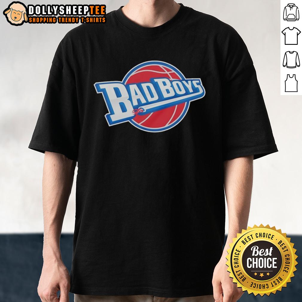 Official Detroit Pistons Basketball Bad Boys 2026 Logo T Shirt Alt Text: Official Detroit Pistons Basketball Bad Boys 2026 Logo T-Shirt featuring bold team logo and vibrant colors.