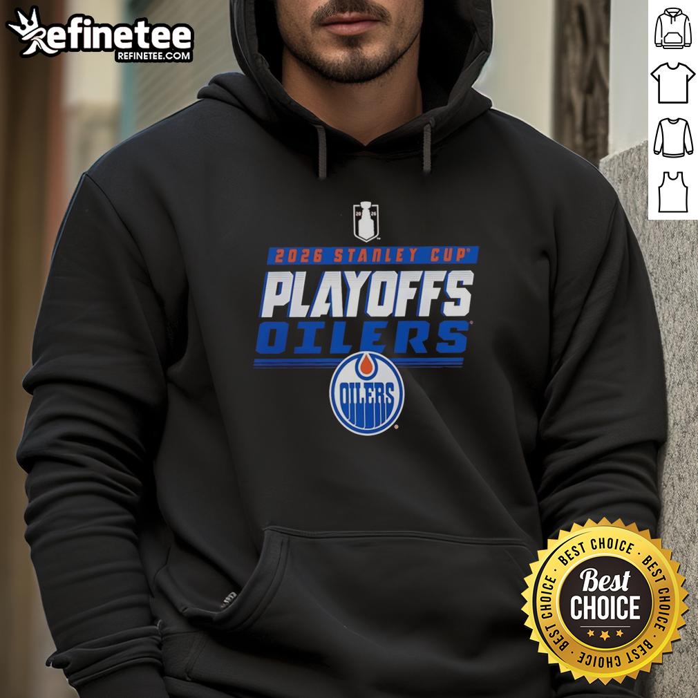 official-edmonton-oilers-stanley-cup-playoffs-2026-hoodie Official Edmonton Oilers Stanley Cup Playoffs 2026 hoodie in blue with team logo, perfect for fans and game day wear.