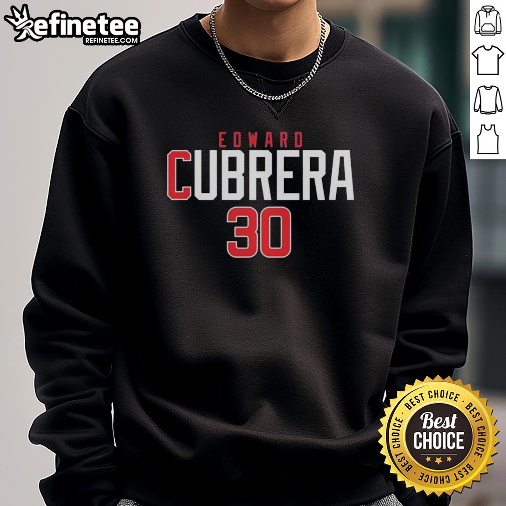 official-edward-cubrera-30-sweatshirt Official Edward Cubrera 30 Sweatshirt featuring a stylish design and vibrant colors, perfect for fans and casual wear.