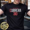 Official Edward Cubrera 30 T-Shirt featuring vibrant graphics and comfortable fit, perfect for fans and collectors.