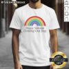 Official Happy National Coming Out Day Rainbow T-Shirt featuring vibrant colors celebrating LGBTQ+ pride and inclusivity.