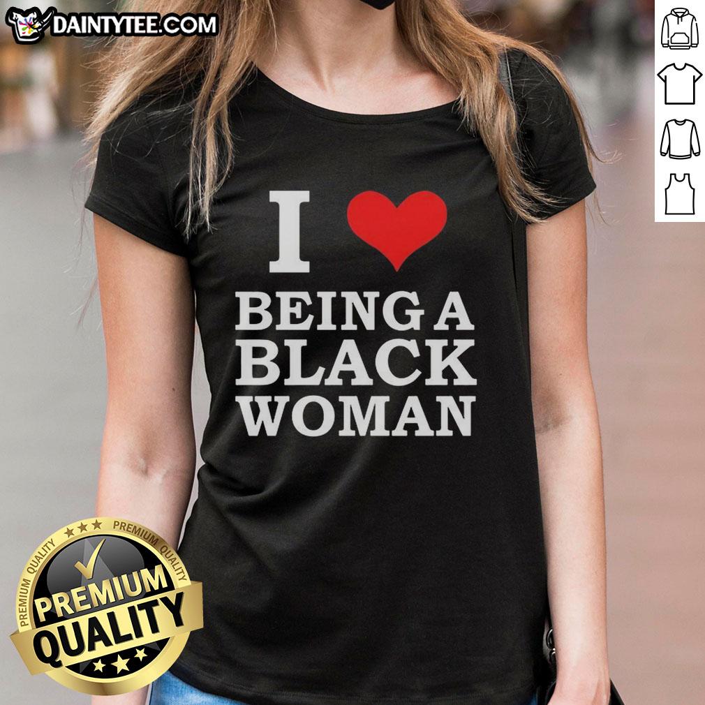 official-i-love-being-a-black-woman-ladies-tee Official I Love Being A Black Woman Ladies Tee in vibrant colors, celebrating Black womanhood and pride.