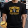 Idaho Vandals 2026 Men's Basketball Big Sky Conference Champions T-Shirt in black, featuring team logo and celebratory design.