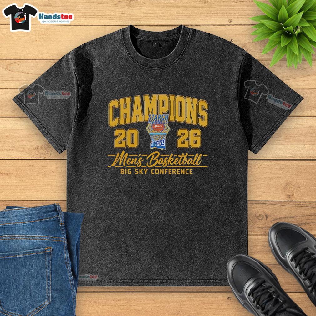 official-idaho-vandals-2026-mens-basketball-big-sky-conference-champions-washed-t-shirt Official Idaho Vandals 2026 Men's Basketball Big Sky Conference Champions washed t-shirt featuring team colors and logo.