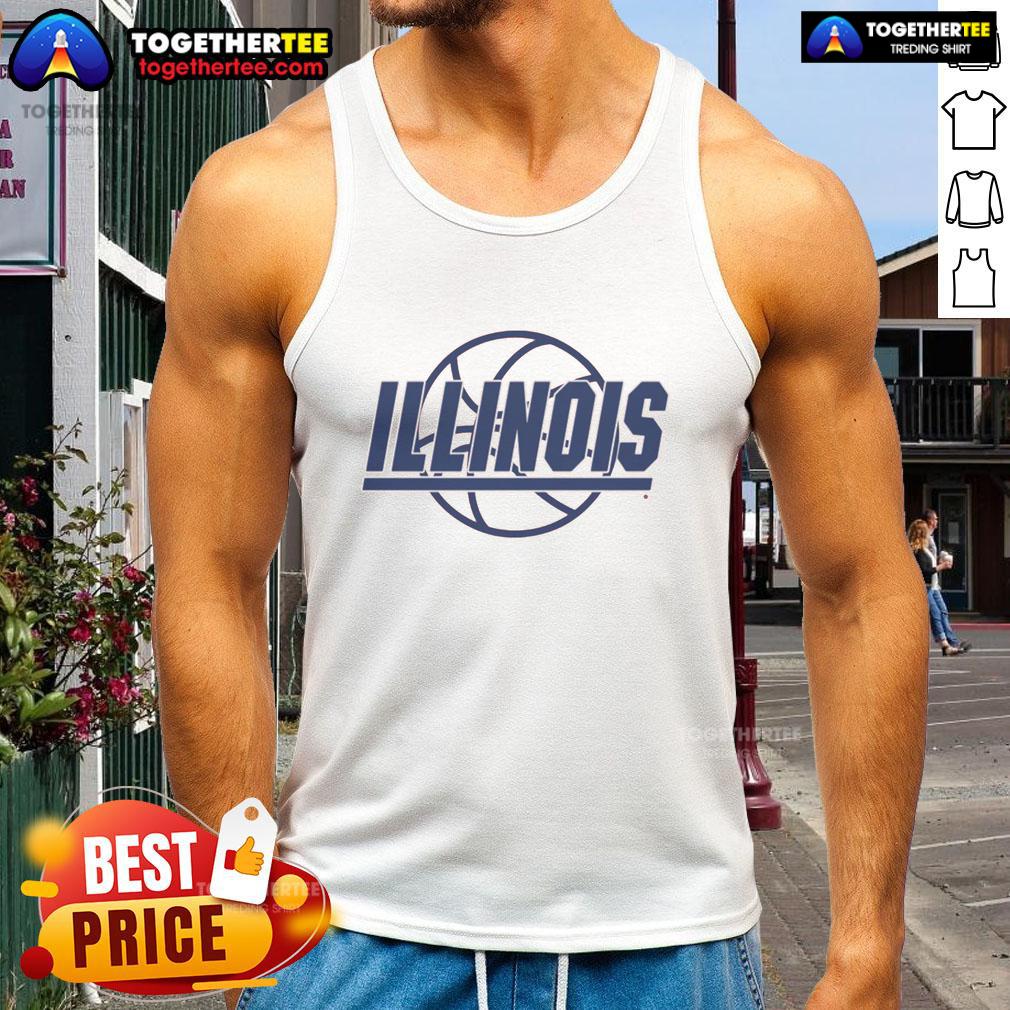 Official Illinois Basketball Retro Logo Tank Top Official Illinois Basketball retro logo tank top featuring bold design and vibrant colors for fans and athletes.